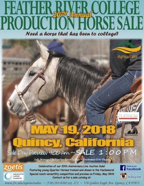 FRC 20th Annual Production Horse Sale