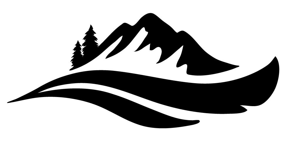 FRC Logo Mountain Only Black